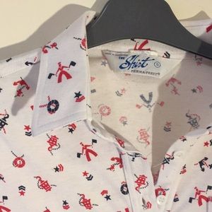 Vintage 70s Style Polo